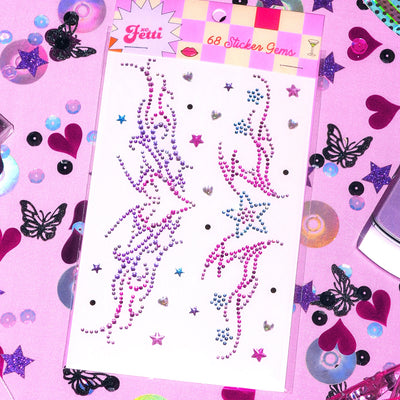 Y2K Body Gems - adhesive gem set