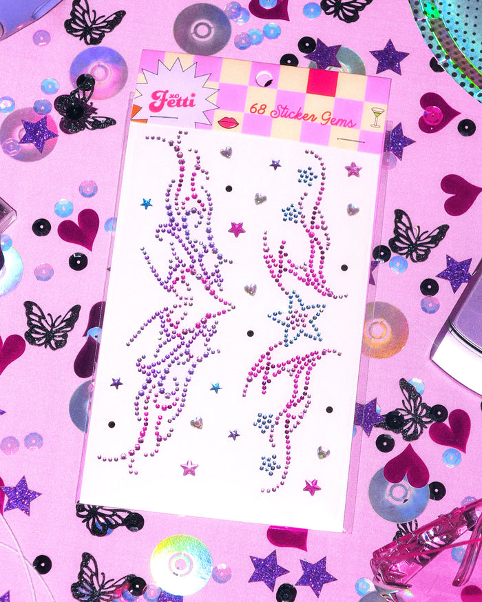 Y2K Body Gems - adhesive gem set