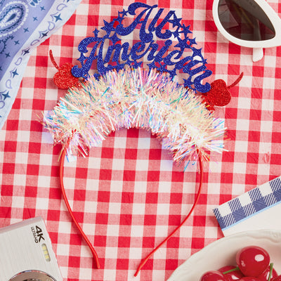 All American Headband - patriotic hair accessory