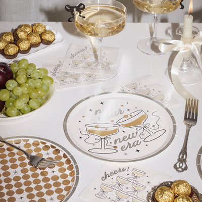 New Year, New Era Plates - 24 paper plates