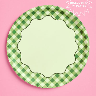 Country Club Plates - 7in Paper Plates