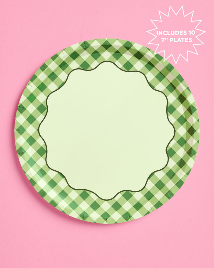Country Club Plates - 7in Paper Plates