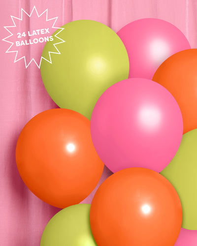 Love Island Balloon Pack - 24 latex balloons