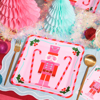 Nutcracker Plates - 25 paper plates