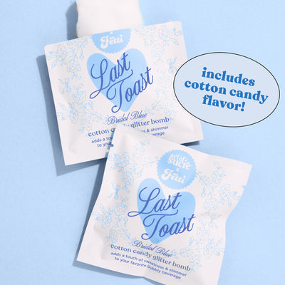 Last Toast Glitter Bombs - 4 cotton candy glitter bombs