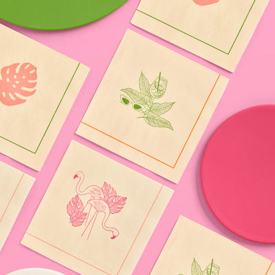 Palm Royale Napkins - 24 paper napkins