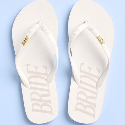 Bride Flip Flops