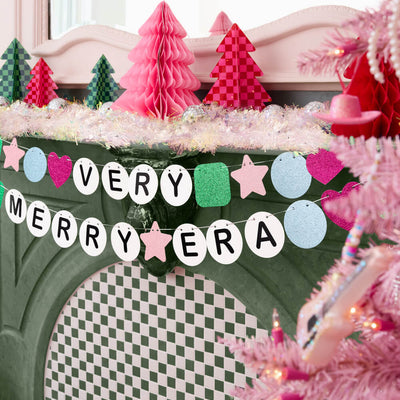 Very Merry Era Banner - friendship bracelet banner