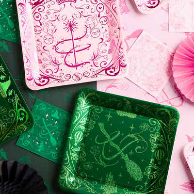 Emerald City Plates - 24 paper plates