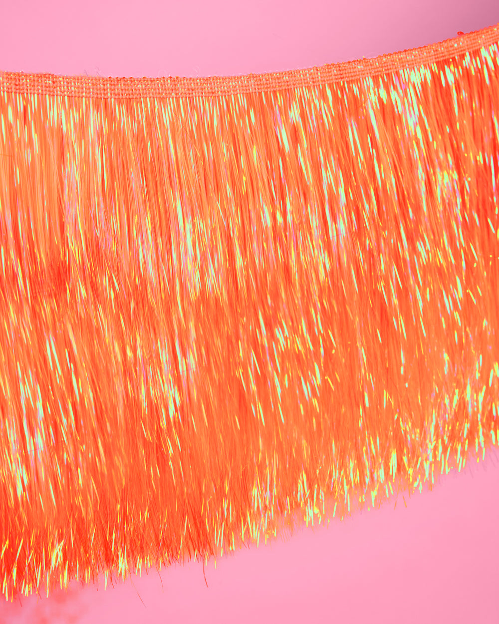 Showgirl Fringe Banner - iridescent banner