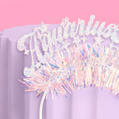 Aquarius Baby Headband - fringe headband