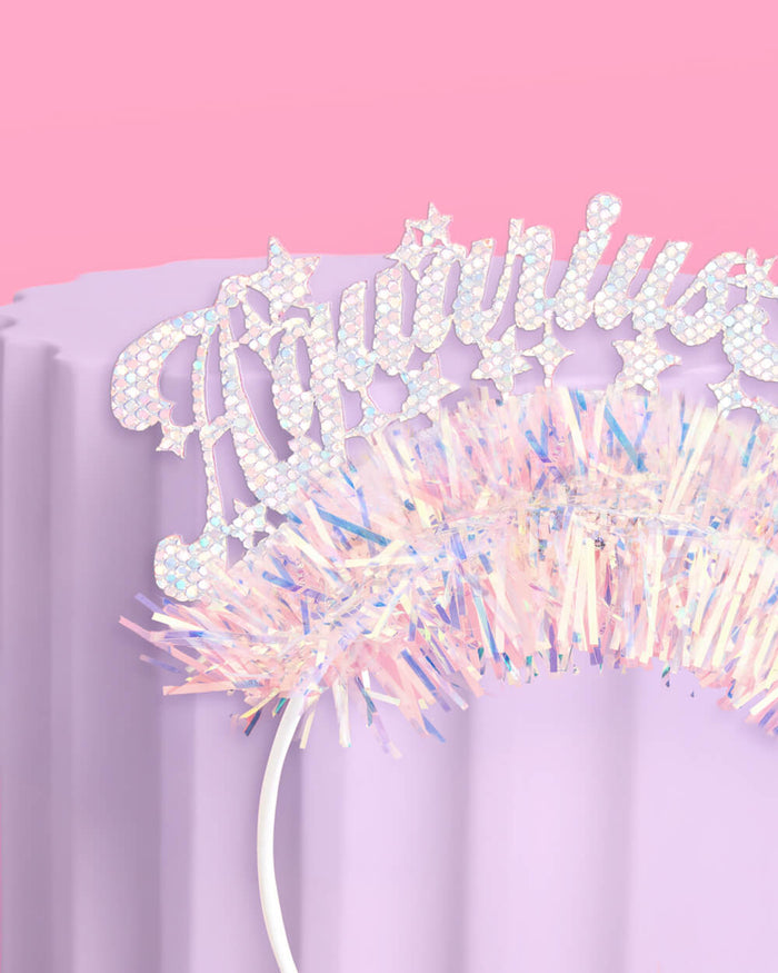 Aquarius Baby Headband - fringe headband