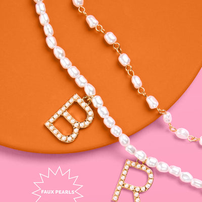 Bride Pearl Belly Chain - pearl + gold body chain