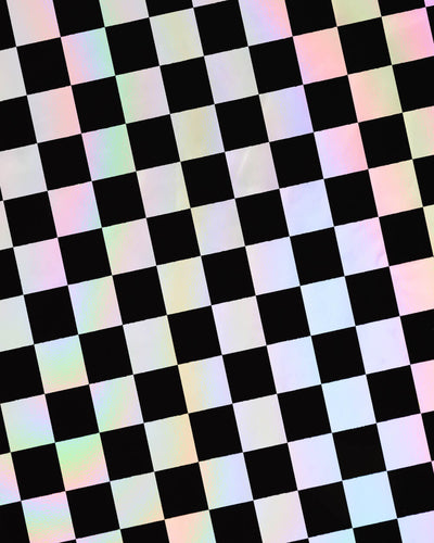 Checked Out Tablecloth - washable table cover