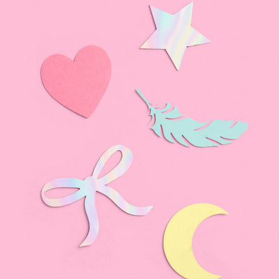 Sweet Dreams Confetti - 200 pc iridescent foil confetti