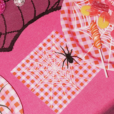 Pink Halloween Napkins - 25 cocktail napkins