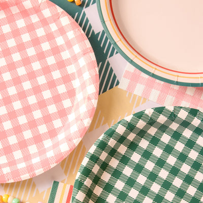Camp Bride Plates - 24 matte paper plates