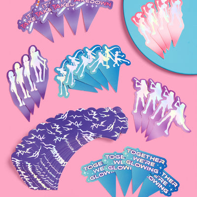 Takedown Cupcake Toppers - 24 pc set