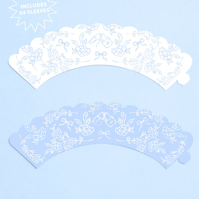 Happily Ever After Toppers - 24 wrappers + toppers