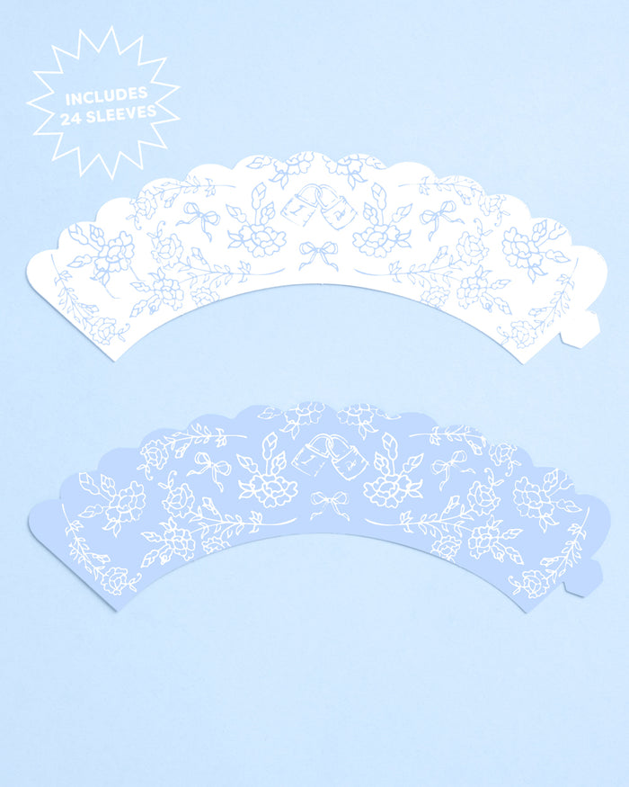 Happily Ever After Toppers - 24 wrappers + toppers