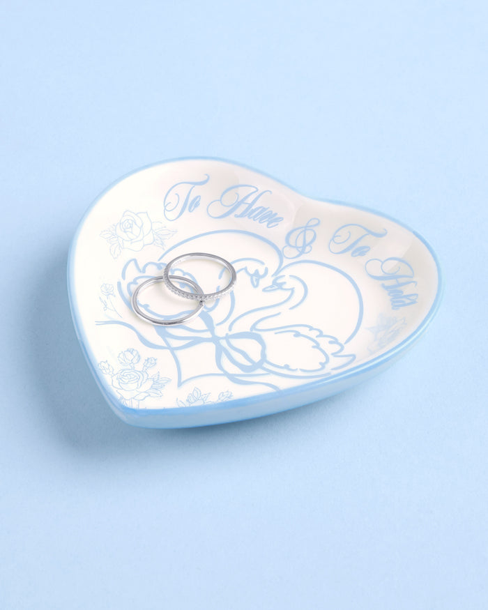 To Have & To Hold Ring Tray - ceramic dish