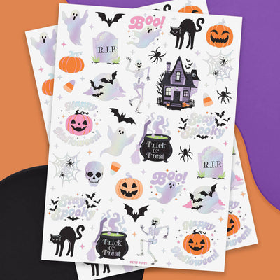 Halloween Tats - 50 temporary tattoos