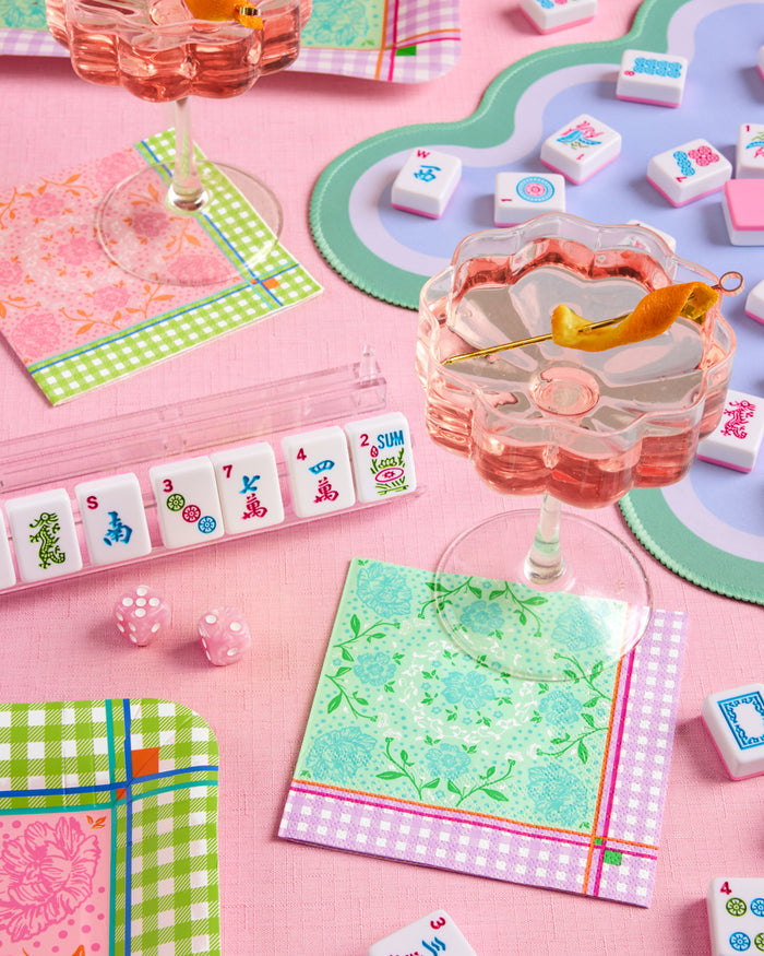 Mahjong Napkins - 24 paper napkins