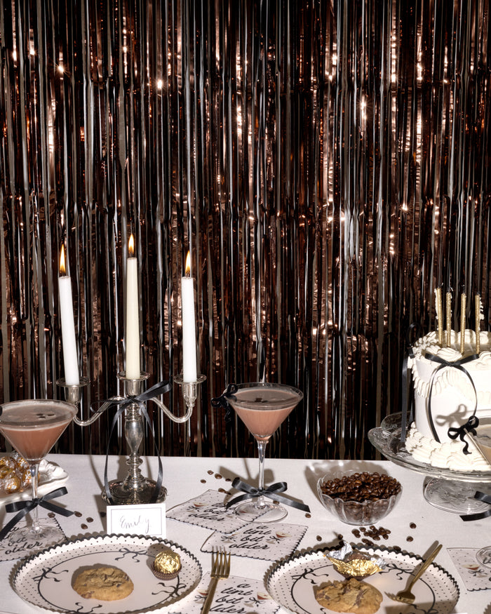 Espresso Martini Curtain - set of 2 curtains