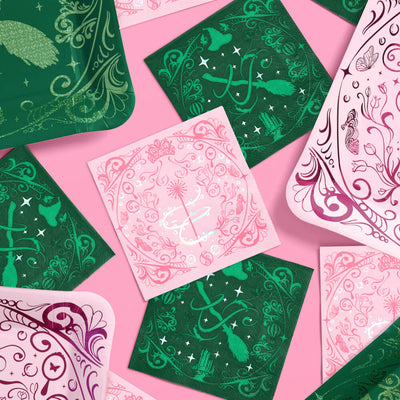 Emerald City Napkins - 24 paper napkins