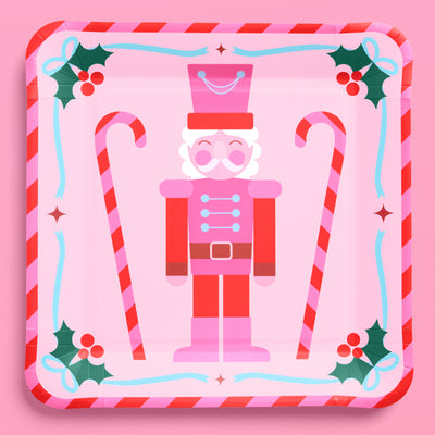 Nutcracker Plates - 25 paper plates