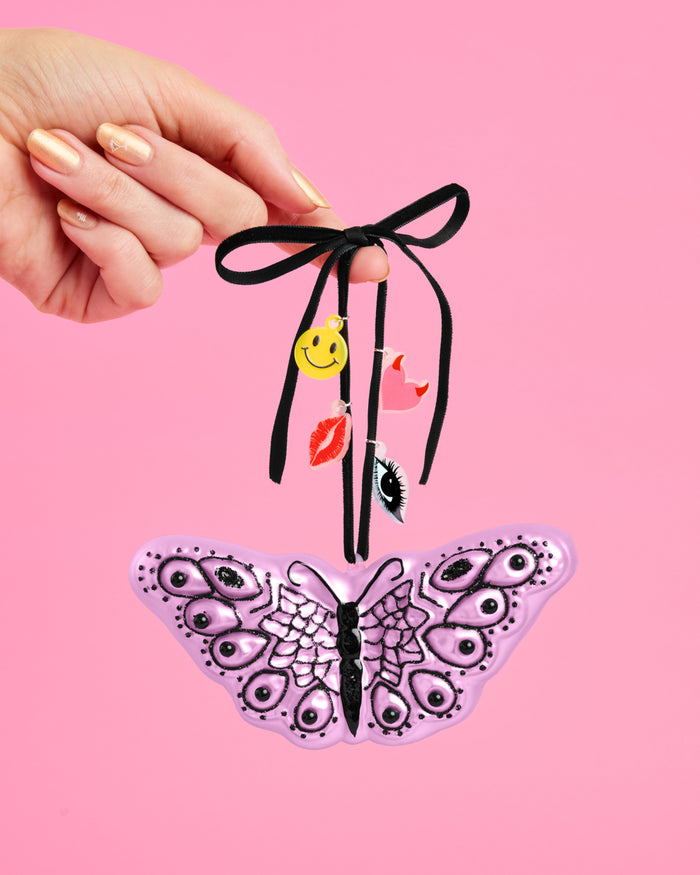 Good Idea Butterfly Ornament - ornament w. charms