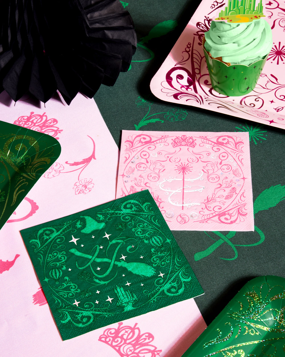 Emerald City Napkins - 24 paper napkins