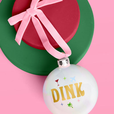 DINK Ornament - iridescent ornament