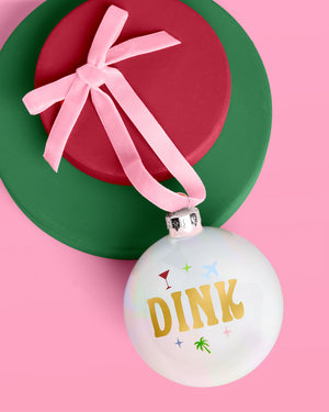 DINK Ornament - iridescent ornament