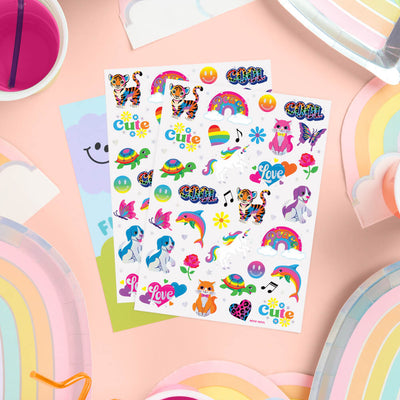 Rainbow Dreamland Tats - 68 temporary tattoos