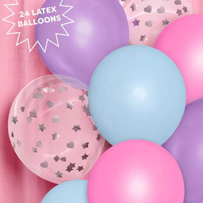 Sweet Dreams Balloon Pack - 24 latex balloons