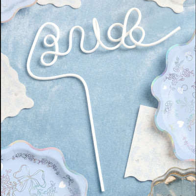 Classic Bride Straw - XL white Bride straw
