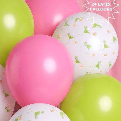 Margarita Balloons - 24 latex balloons