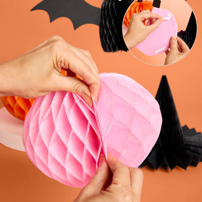 Halloween Accordion Set - 8 paper accordions