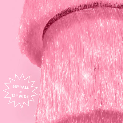 That's Hot Chandelier - iridescent foil chandelier