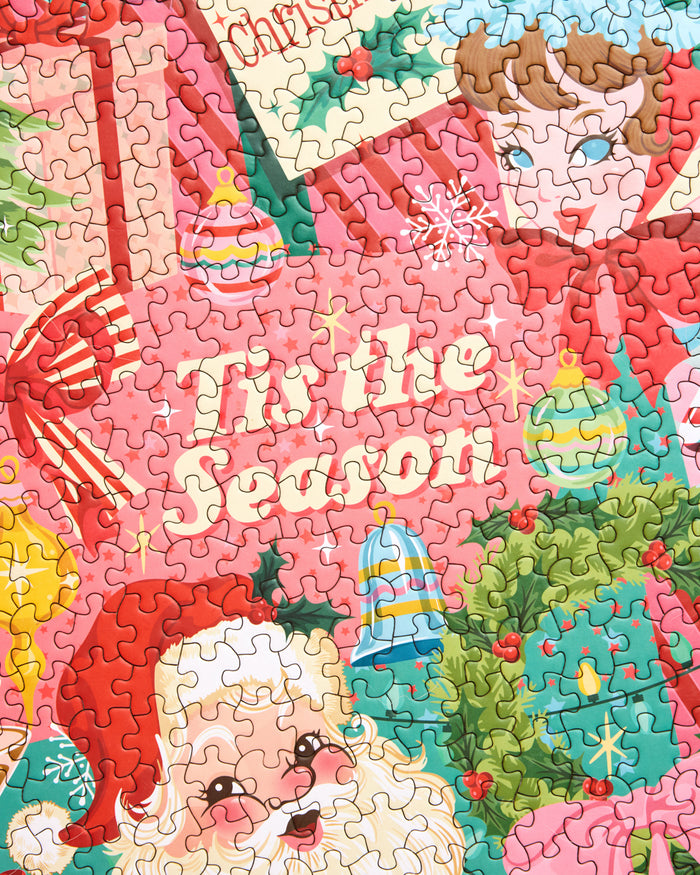 Pinkmas Puzzle - 1000 pc jigsaw puzzle