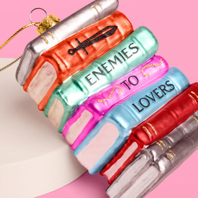 Enemies to Lovers Ornament - glass ornament