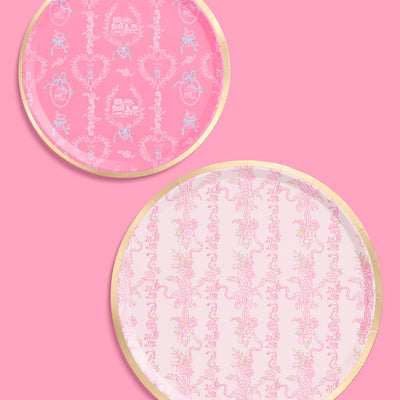 Romance Plates - 32 paper plates, 2 sizes