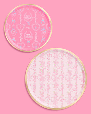 Romance Plates - 32 paper plates, 2 sizes