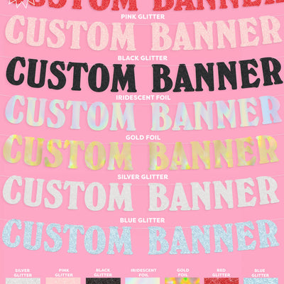 Gatsby Custom Banner - customizable banner