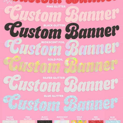 Disco Custom Banner - customizable banner