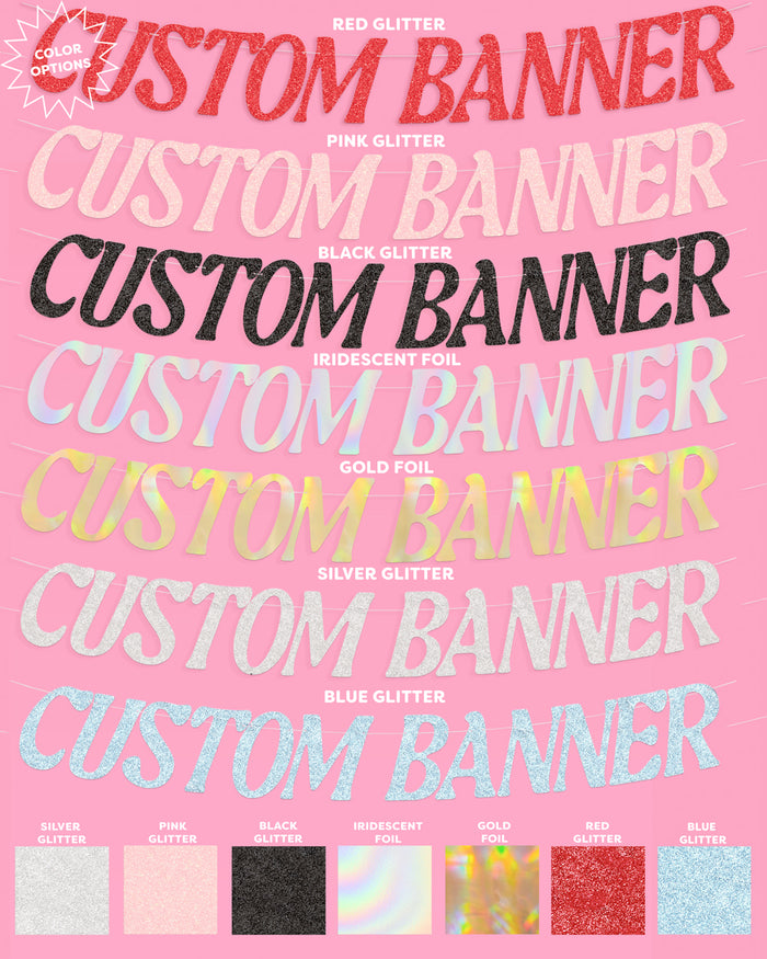 Timeless Custom Banner - customizable banner
