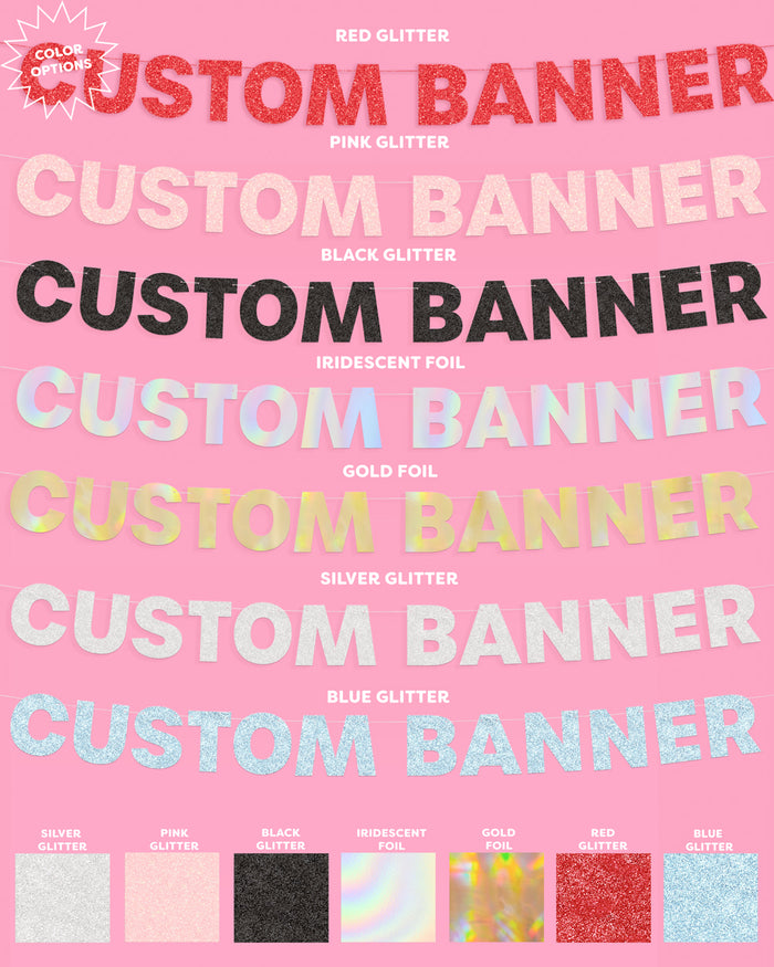 Classic Custom Banner - customizable banner