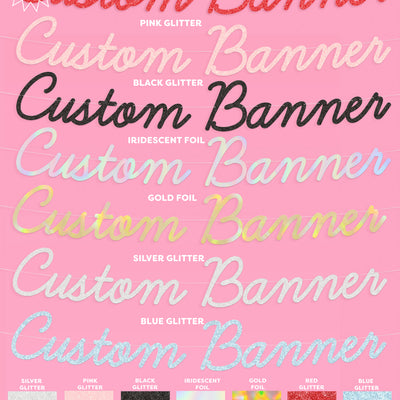 Pretty Custom Banner - customizable banner