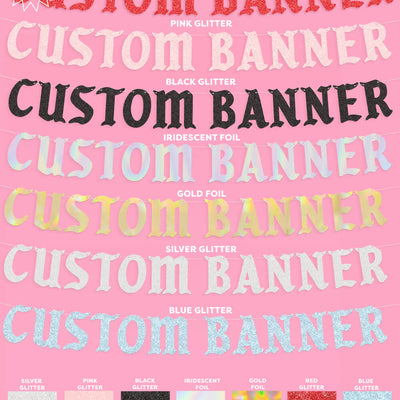 Gothic Custom Banner - customizable banner